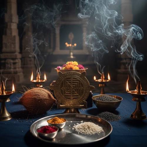 Rahu Puja in Sungai Petani